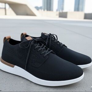 Wolf & Shepherd SwiftKnit Black lace up sneakers men’s size 11